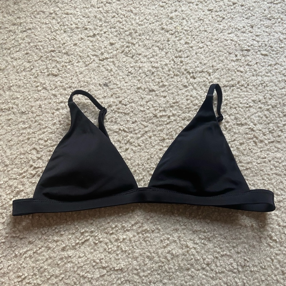 Pacsun black bikini top, size medium